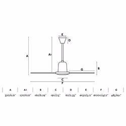 Faro 33005 household fan White