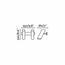 Faro 29875 wall lighting GU10