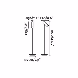 Faro 29883 floor lighting GU10 11 W