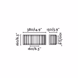 Faro 29306 wall lighting E27