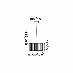 Faro 29309 suspension lighting E27