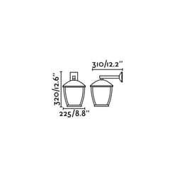 Faro 75000 outdoor lighting Outdoor wall lighting E27
