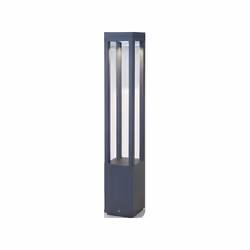 Faro 70753, Outdoor pedestal/post lighting, Dark Grey, Aluminium, IP54, I, 10 W