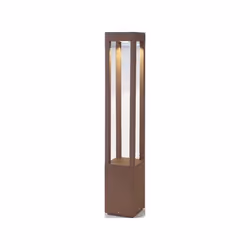 Faro 70754, Outdoor pedestal/post lighting, Rust colour, Aluminium, IP54, I, 10 W