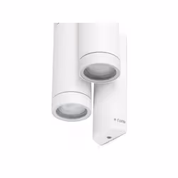 Faro 75502, Outdoor wall lighting, White, Aluminium, IP44, I, GU10
