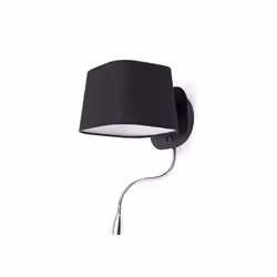 Faro 29951, Surfaced, 1 bulb(s), E27, IP20, Black
