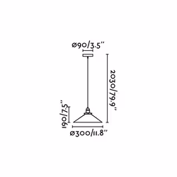 Faro 64133 suspension lighting E27