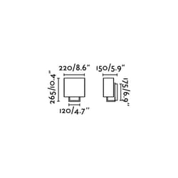 Faro 29981 wall lighting E14