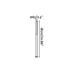 Faro 75524 outdoor lighting Outdoor pedestal/post lighting