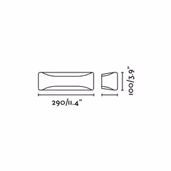 Faro 71519 outdoor lighting Outdoor wall lighting E27