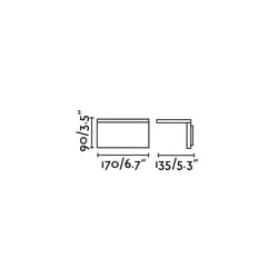 Faro 74419 outdoor lighting Outdoor wall lighting