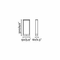 Faro 74451 outdoor lighting Outdoor wall lighting