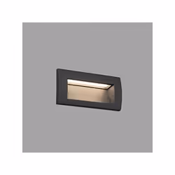 Faro 70147, Outdoor wall lighting, Grey, Aluminium, IP65, I, 1 bulb(s)
