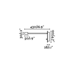 Faro 41023 wall lighting
