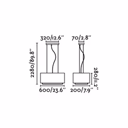 Faro 29986 suspension lighting E27