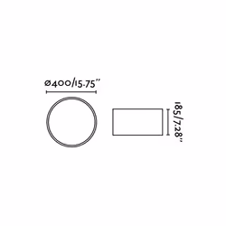 Faro 68298 ceiling lighting E27