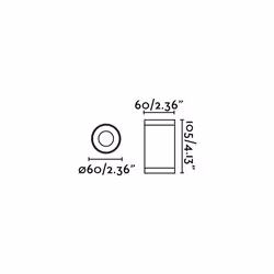 Faro 71372, White, Aluminium, IP44, I, GU10, 35 W