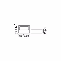 Faro 71388 outdoor lighting Outdoor wall lighting