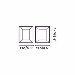 Faro 70771, Outdoor pedestal/post lighting, Dark Grey, Aluminium, IP65, I, 18 W