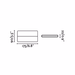 Faro 70646 outdoor lighting Outdoor wall lighting
