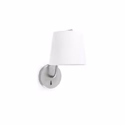 Faro 29328, Surfaced, 1 bulb(s), E27, IP20, Nickel