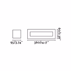 Faro 63278 wall lighting E14