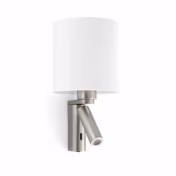 Faro ROB, Surfaced, Rectangle, 1 bulb(s), E27, 3000 K, Chrome, White