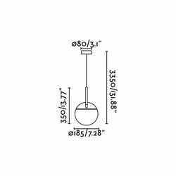 Faro 28376 suspension lighting E27
