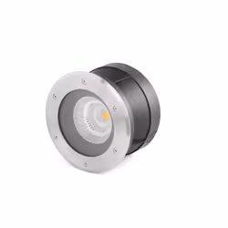 Faro SURIA-24, Recessed lighting spot, Non-changeable bulb(s), LED, 24 W, 3000 K, Stainless steel