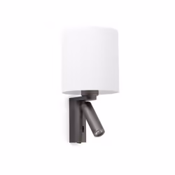 Faro ROB, Surfaced, 1 bulb(s), Non-changeable bulb(s), 3000 K, IP20, Bronze, White