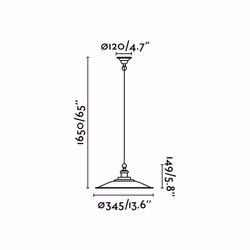 Faro 62805 suspension lighting E27
