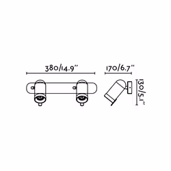 Faro 43525 wall lighting GU10