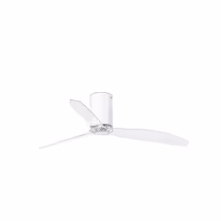 Faro 32038, Household blade fan, Transparent, White, Ceiling, 128 cm, IP20, I