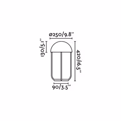 Faro 24522 table lamp 6 W LED Black