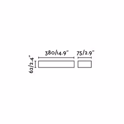 Faro 71049 outdoor lighting Outdoor wall lighting