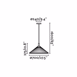 Faro 20122 suspension lighting E27 LED