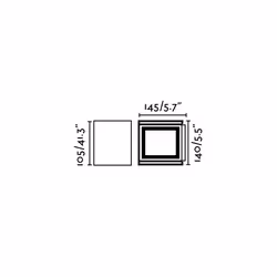 Faro 70270 outdoor lighting Outdoor wall lighting