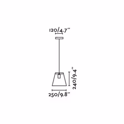 Faro 65082 suspension lighting E27 LED