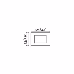 Faro 70162 outdoor lighting Outdoor wall lighting LED A
