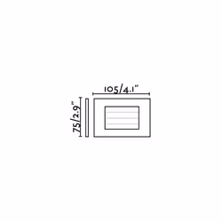 Faro 70165 outdoor lighting Outdoor wall lighting LED A