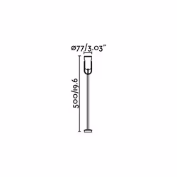 Faro 70036 outdoor lighting Outdoor wall lighting