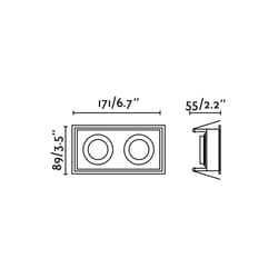 Faro 40124 ceiling lighting GU10 LED A