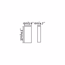 Faro 66409 wall lighting E27