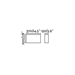 Faro 66416 wall lighting E27
