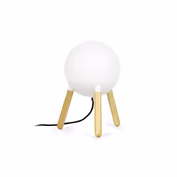 Faro MINE, Gold, White, Metal, Polycarbonate, Wood, Universal, IP20, II, E27