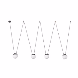 Faro MINE SPACE, 4 bulb(s), E27, IP20, Grey