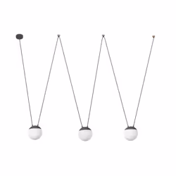 Faro MINE SPACE, 3 bulb(s), E27, IP20, Grey