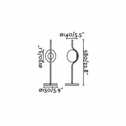 Faro 29697, Black, Metal, Glass, IP20, II, 6 W, LED