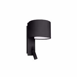 Faro 64305, Surfaced, 1 bulb(s), E27, IP20, Black