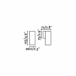 Faro 43748 wall lighting GU10